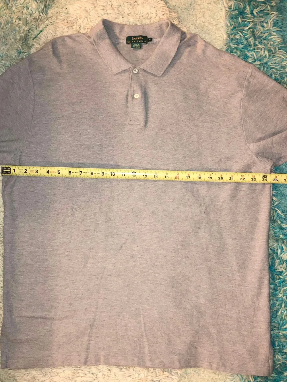 Ralph Lauren Heather Light Gray Polo Shirt